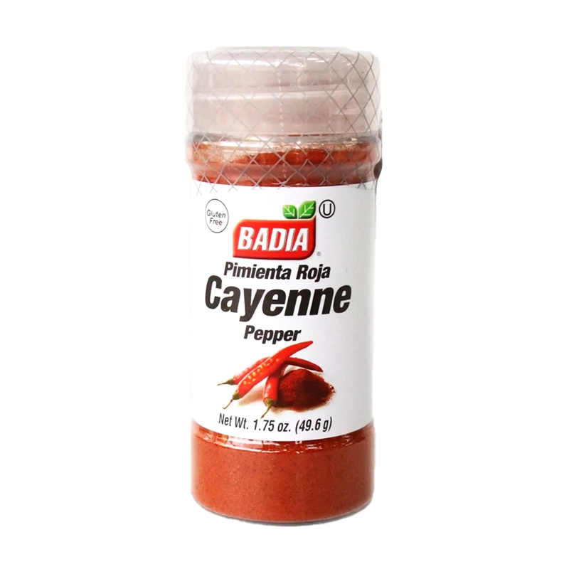 PIMIENTA BADIA CAYENA ROJA X 49.5GR